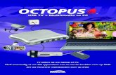 CTOPU OCTOPUS - Satlink · CTOPU OCTOPUS USB TV + Multimedia to PC TV kijken op uw laptop of PC. Sluit eenvoudig al uw A/V apparatuur aan en zet de beelden over op DVD. Zet uw favoriete