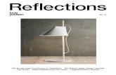 Reflections - Architonic€¦ · Reflections. Index Die Kunst, dem Licht Form zu verleihen 5 Die Geburt einer neuen Leuchte 6 Neue Originale 14 The Qvest 24 Extraction Lab 32 Ein