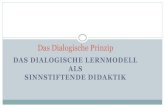 Das Dialogische Prinzip - Uni Koblenz-Landauluetjen/ws18/do_14/Referat_Das... · Das Dialogische Prinzip. Inhaltsverzeichnis 1. Bildungstheoretisch konzipierte Didaktik 2. Grundlagen