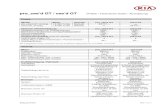 pro cee’d GT / cee’d GT (Preise / Technische Daten ... · Gültig ab 07/2013 Seite 1 von 4 pro_cee’d GT / cee’d GT (Preise / Technische Daten / Ausstattung) Pr eise Modell