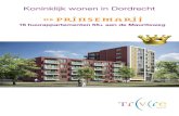 Koninklijk wonen in Dordrecht€¦ · Prettig wonen met goede voorzieningen in Nieuw Krispijn Dordrecht biedt een aangenaam woonklimaat aan 120.000 inwoners. Om de monumentale binnenstad