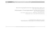 Human-Computer-Interaction · 1-Fach-Master Human-Computer-Interaction (2015) JMU Würzburg • Erzeugungsdatum 05.06.2020 • PO-Daten-satz Master (120 ECTS) Human-Computer-Interaction