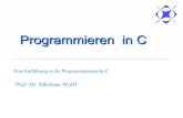 Programmieren in C - lab4inf.fh-muenster.de · –CYGWIN GDB Debugger bestätigen. • Nach dem ersten Ausführen braucht die Debugger Umgebung nicht mehr bestätigt werden. Mit der