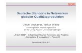 SOFI Deutsche Standorte in Netzwerken globaler ...netkey40.igmetall.de/homepages/ki/hochgeladenedateien/pdf/SOFI Ind… · SOFI Deutsche Standorte in Netzwerken globaler Qualitätsproduktion