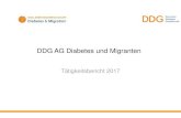 DDG AG Diabetes und Migranten · AG Diabetes und Migranten auf dem DDG Kongress 2017. P-Nr. Dokumentenname Datum Versions-Nr. AG Diabetes und Migranten auf dem DDG Kongress 2017 Wissenschaftlicher