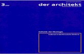 Binder1 - ige.tugraz.atige.tugraz.at/en/assets/2009.3_der-architekt_form-follows-energy.pdf · 2009 der 9,90 € (D), ISSN architekt Bund Deutscher Architekten BDA Ästhetik der Ökologie