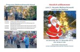 Programm Weihnachtsmarkt Hassel Herzlich willkommen zum 21 ...€¦ · Programm Weihnachtsmarkt Hassel 10:00 Uhr Eröffnung des Weihnachtsmarktes 13:00 Uhr Musikalische Umrahmung