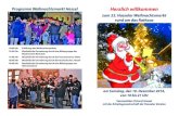 Programm Weihnachtsmarkt Hassel Herzlich willkommen zum 22 ...€¦ · Programm Weihnachtsmarkt Hassel 10:00 Uhr Eröffnung des Weihnachtsmarktes 13:00 Uhr Musikalische Umrahmung