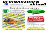 EinladungenEinladungen - Dedinghausendedinghausen.de/wp-content/uploads/2013/10/457.pdf · Stenogramme: BW I, BW II, BW F 59 Spielberichte: BW III 59 Torschützenliste 60 Ein Tipp