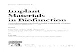 Advances in Biomaterials, 8 Implant Materials in Biofimction · Materials in Biofimction Proceedings of the Seventh European Conference on Biomaterials, Amsterdam, ... fatigue test