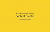 WIFI-Diplomlehrgang 2019/20 Content Creator€¦ · • Software-Tools für Social Media & Content Marketing • Wordpress, Mailchimp, Google Analytics, Social Media Monitoring,…