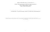Physikalische Chemie I · Atkins Physical Chemistry, 7th ed. 2002., Oxford University Press Wolfgang Bechmann, Joachim Schmidt Einstieg in die Physikalische Chemie für Nebenfächler