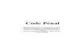 Code Pénal - inkyfada€¦ · du code pénal, et ce, en y apportant améliorations, éclaircissements et mises à jour comme il est indiqué à l’annexe jointe à la présente