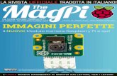IMMAGINI PERFETTE€¦ · Il NUOVO Modulo Camera Raspberry Pi è qui! IMMAGINI PERFETTE Numero 45 Maggio 2016 LA RIVISTA UFFICIALE TRADOTTA IN ITALIANO! La rivista ufficiale Raspberry