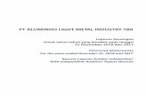 PT ALUMINDO LIGHT METAL INDUSTRY TBKalumindo.com/download/ALMI_Financial_Report_2018_(audited).pdf · PT ALUMINDO LIGHT METAL INDUSTRY Tbk PT ALUMINDO LIGHT METAL INDUSTRY Tbk LAPORAN