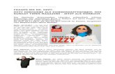 FRAGEN SIE DR. OZZY. OZZY OSBOURNE ALS … · Ozzy Osbourne ist der Inbegriff von Sex and Drugs and Rock´n´Roll, also jemand, der für alles eine Antwort kennt – ein perfekter
