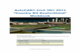 AutoCAD® Civil 3D® 2013 - Autodesk · Im AutoCAD Civil 3D gibt es dafür ein spezielles Tool, mit dem Sie Stile aus einer Vorlagezeichnung (der Vorgänger-version) in die aktuelle