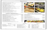 Appetizers Vegan Gluten Free - musashide.com€¦ · (Yukari(Shiso), Wasabi, Gomashio (sesame salt)) Soups v Vegan Appetizers v Appetizers Sushi Bar Appetizers Salad v Sides v *Prices
