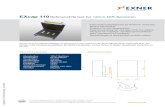EXcap 110 Referenzfilterset für 12mm-NIR-Sensoren€¦ · EXcap 110 Referenzfilterset für 12mm-NIR-Sensoren Optischer Filter für präzise Kalibrierung und Überprüfung des Sensors