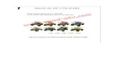 Oferte 2019 - moto & atv de vanzare ieftin import Germaniavand-atv.com/Manual1.pdf · Transmisia : Auto Ambreiaj 110 cc 4 timpi, un singur cilindru, racire pe are 12, C.D.I., pornire