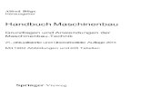 Grundlagen und Anwendungen der Maschinenbau-Technik€¦ · Alfred Böge Herausgeber Handbuch Maschinenbau Grundlagen und Anwendungen der Maschinenbau-Technik 21., aktualisierte und