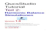 Harmonic Balance Simulationen - Gunthard Kraus 2_Harmonic Balance.pdf · Parameter-Simulation der Seitenband-Unterdrückung bei Phasenfehlern 29 6. Harmonic Balance und ein Double