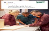 Ausbildung und Beruf - Berlin · AUSBILDUNG & BERUF vermittelnden Ausbildungsberuf entspricht. Bei der Ausbildung von Fachangestellten in Arztpraxen, Apotheken oder Rechtsanwaltskanzleien