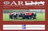 Das Stadionmagazin des VfR Eintracht Koblenz · Ausgabe 11 Saison 2018/201928. April 2019 Das Stadionmagazin des VfR Eintracht Koblenz