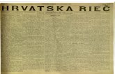 ŠIBENIK, u petaK 27. listopada 1911 RVATSKA RIEC212.92.192.228/digitalizacija/novine/hrvatska-riec_1911_10__575.pdf · [ je i imotska krajina. Qod. 1806 zauzećem Dubrovnika po uzima