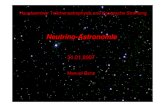 Neutrino-Astronomieparticle.astro.ru.nl/hs0607/V-Renz.pdf · -Neutrino-Oszillationen • Neutrinos bei mittleren Energien-Supernova-Neutrinos-Atmosphärische Neutrinos / Super-Kamiokande