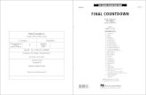 Final Countdown - Blasmusiknoten · Final Countdown Verlag / Edition: Hal Leonard J. Tempest John Moss Schwierigkeitsgrad Difficulty Degré de difficulté 3 Spieldauer Duration Durée