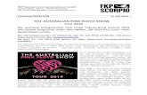 THE AUSTRALIAN PINK FLOYD SHOW - FKP Scorpio€¦ · THE AUSTRALIAN PINK FLOYD SHOW Tour 2019 Die weltweit erfolgreichste Pink Floyd Tribute-Band kommt 2019 mit neuem Programm unter