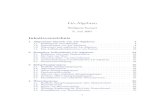Lie-Algebren - uni-freiburg.dehome.mathematik.uni-freiburg.de/soergel/Skripten/LIE.pdf · unit¨aren k-Algebren spricht, so meint man fast immer einen unit¨aren Alge-brenhomomorphismus