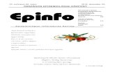 Két évtizede a fertőző betegségek felügyeletének, Epinfo ...epa.oszk.hu/00300/00398/00710/pdf/EPA00398_epinfo_2016_50.pdf · 606 Epinfo 50. szám NEMZETKÖZI INFORMÁCIÓ KÉT
