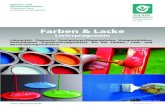 Farben & Lacke · 03/ Lieferprogramm Farben & Lacke Lösemittel Kohlenwasserstoffe Produkt Chemische Charakterisierung VOC Isoparaffin 155/180 Isoparaffingemisch Flammpunkt ca. 40°