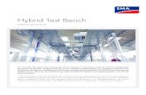 Hybrid Test Bench - sma.de€¦ · Hybrid Test Bench Niestetal, Deutschland Am Hauptsitz der SMA Solar Technology AG in Niestetal / Deutschland steht ein weltweit einzigartiges Testzentrum
