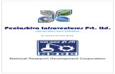 Pentashiva Infraventures Pvt. Ltd. · Pentashiva Infraventures Pvt. Ltd. UM ISO 9001:2015 EMPRESA National Research Development Corporation