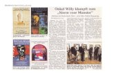 Westfälische Nachrichten, 4.8.2005 Lachen im Dunkeln Onkel ...€¦ · Onkel Willy klampft zum ,,Storm voor Munster'' Jubiläum im Niederlande-Haus-zehn Jahre Kultur-Begegnung Von