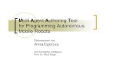 Multi Agent Authoring Tool for Programming Autonomous Mobilerobocup.mi.fu-berlin.de/docs/anna_diplom_vortrag.pdf · MAAT - Multi Agent Authoring Tool, Diplomarbeit von Anna Egorova