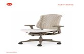 Celle -Stühle Brochur… · Neigungsmechanismus Harmonic™ von Herman Miller. Dank dieses synchronen kalibrierten Mechanismus kann man sich in einem großzügigen Rücklehnwinkelbereich