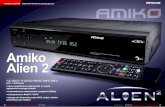 Amiko Alien 2 - extremesat.pl · panels as well as for future 1080p transmissions. The aspect ratio can be set in a number of ways, and while several different options are offered