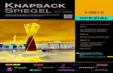 KNAPSACK PIEGEL - funworksfun.funworks.biz/wp-content/uploads/2017/02/kss_1_2013_internet.pdf · KNAPSACK SPIEGEL Informationen für Nachbarn und Besucher des Chemieparks Knapsack