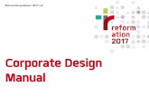 Corporate Design Manual · Dynamik, Tiefe und Leuchtkraft. Bildmarke Wortmarke. Das Logo Reformationsjubiläum 2017 e.V. S. 4 proportionen und Schutzraum 4 4 5 5 Proportionen Die
