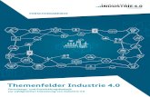 Themenfelder Industrie 4 - acatech€¦ · Industrie 4.0-Systeme sowie die Schaffung rechtlicher beziehungsweise institutioneller Rahmenbedingungen. Im Zentrum von Industrie 4.0 steht