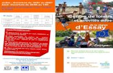 Familles Rurales | Association reconnue d'utilité publique ... · Grand jeu : L'Europe "à un incroyable talent Olympiade à Damigny (J) (J*) Repas des Familles (S) Programme à