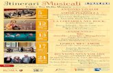 tinerari Musicali - Associazione Roma Sinfonietta€¦ · Otoño porteño da Cuatro Estaciones Porteñas Rocco Zifarelli - Nicola Costa chitarre Marco Siniscalco basso elettrico Marco
