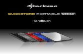 Handbuch - pt.sharkoon.com€¦ · QUICKSTORE PORTABLE USB3.0 DEUTSCH 3. Teile und Zubehör • QuickStore Portable USB3.0 (A) • USB3.0-Kabel (B) • Kurzanleitung (C) • Tool-CD