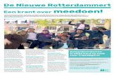 De Nieuwe Rotterdammert - Jaargang 3 - Editie 4 ... · Aan deze krant werkten verder mee: Khalil, Elias, Basem, Maekele, Mohamed (redactie); Zo Alfeqar Mohammad (grafisch ontwerp)