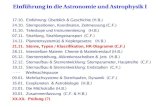 Einführung in die Astronomie und Astrophysik I...Einführung in die Astronomie und Astrophysik I Spezifische Intensität von Strahlung (spezifische) Intensität =-> dE: Energie des
