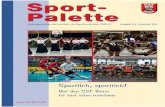 Sport- Palette · Palette Sportlich, sportlich! Bei den SSF Bonn ist fast alles machbar. Aus den Abteilungen: Seite Schwimmen 10–11 Kanu 12 Tauchen 13 Tischtennis 14–15 Kyudo